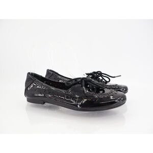 Born Verna Women's Loafer Size 6 Black Patent Leather Flat Comfy Slip On Shoes